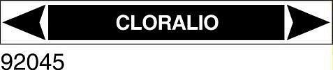 Cloralio - etichetta