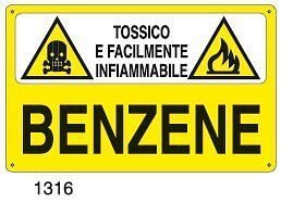 Tossico e facilmente infiammabile-Benzene