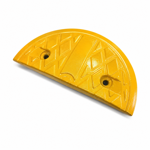 Terminale dosso passacavo colore giallo misure cm. 17x34xh5