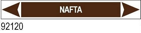 Nafta - etichetta - B - PVC adesivo - 350x60 mm