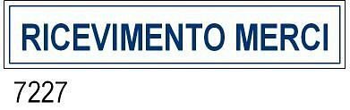 Ricevimento Merci all. 400x80 mm