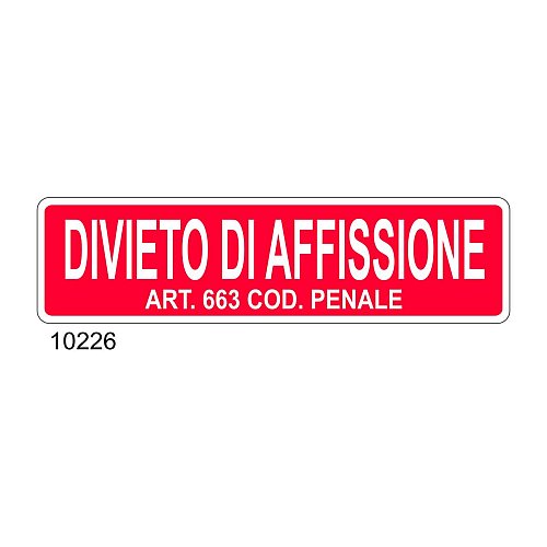 Divieto di affissione