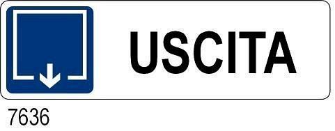 uscita - all. 230x70 mm
