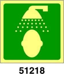 Emergency shower - B - ADL 150x150 mm