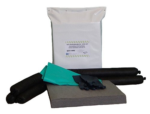 Kit antisversamento portatile universale, possono essere appesi a parete