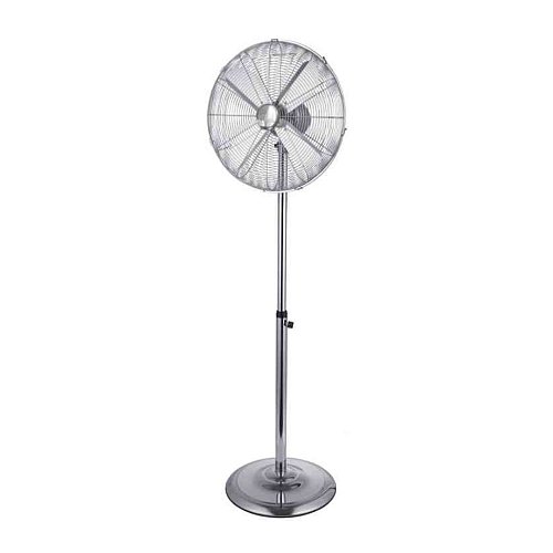 Cromo 45 - Ventilatore da Terra in Metallo Ø45 cm