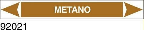 Metano - etichetta