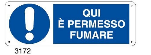 Qui è permesso fumare