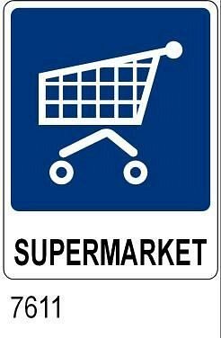 Supermarket - B - Alluminio - 230x310 mm - Conf 10 pz.