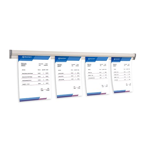 Barra porta comunicazioni Easy lunghezza 100cm