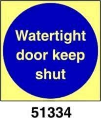 Watertight door keep shut - porta stagna tenere chiusa