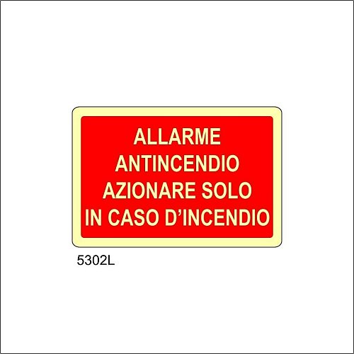 Allarme Anticendio Luminescente