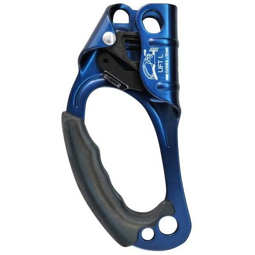 Lift Kong  Rope clamp sinistro/destro EN 567 – arresto sicuro su corda - Blu - Sinistra