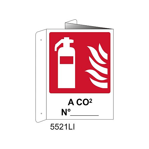 Estintore a CO2 n°