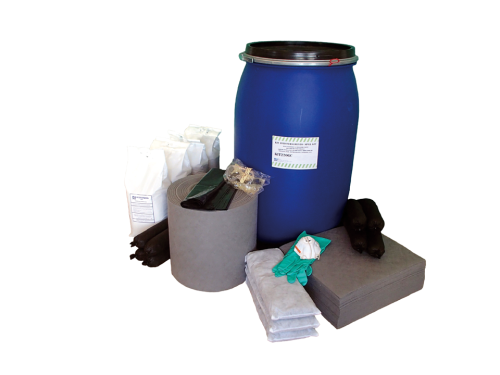 Kit antisversamento universali contenitori cilindrici omologati ONU