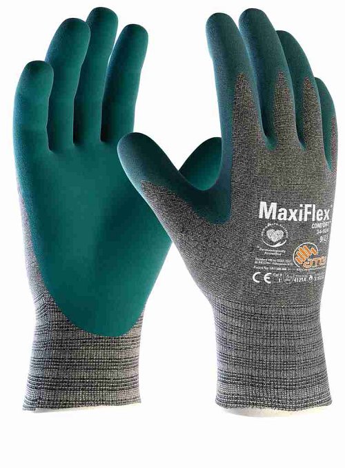 Guanti ATG MAXIFLEX CONFORT Rivestimento palmo - Taglia M