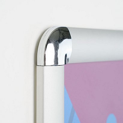 Cornici a Scatto in Alluminio - Colore Silver - Dimensioni 59,4x84,1 cm
