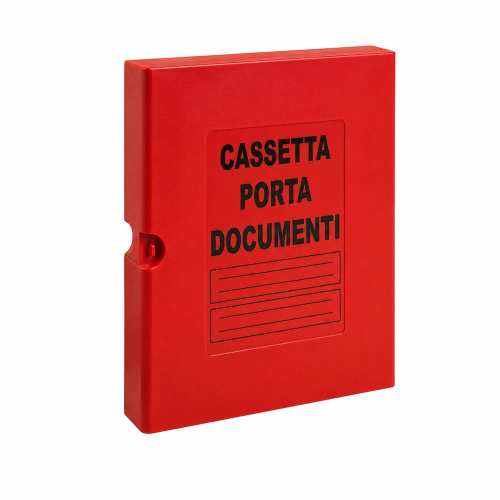 Cassetta in ABS porta documenti