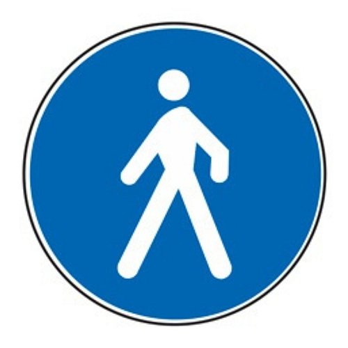 Percorso pedonale - C - Alluminio CL.2 90cm