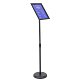CRLG41-leggio-autoportante-con-cornice-a-scatto-finitura-nera-1024x1024