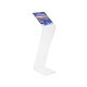 Leggio in plexiglass a Z da terra Linea SLIM
