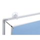 Espositore con telo Eurofit bifaccial