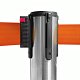 Colonnina TENDILINEA NERA con base piatta (BASIC)