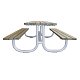 SET FAMILY CON PANCHINE SENZA SCHIENALE