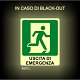 Uscita di Emergenza a destra Luminescent