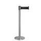 COLONNINA SEGNAPERCORSO SILVER nastro altezza 8 cm